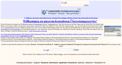 Desktop Screenshot of euebersetzung.de